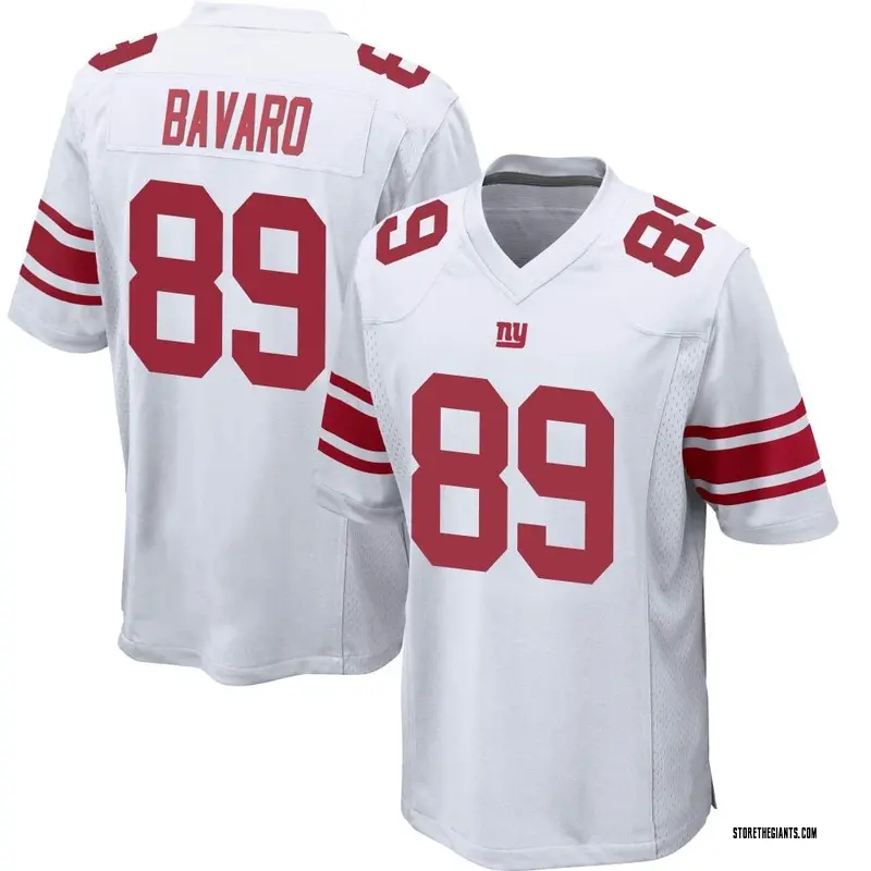 Men's New York Giants Mark Bavaro White Game Jersey By Nike